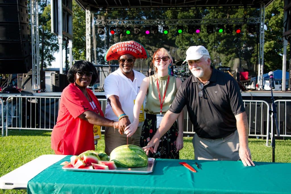 Opening Ceremony for the Winterville Watermelon Festival