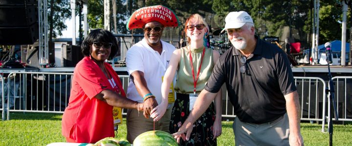 Opening Ceremony for the Winterville Watermelon Festival